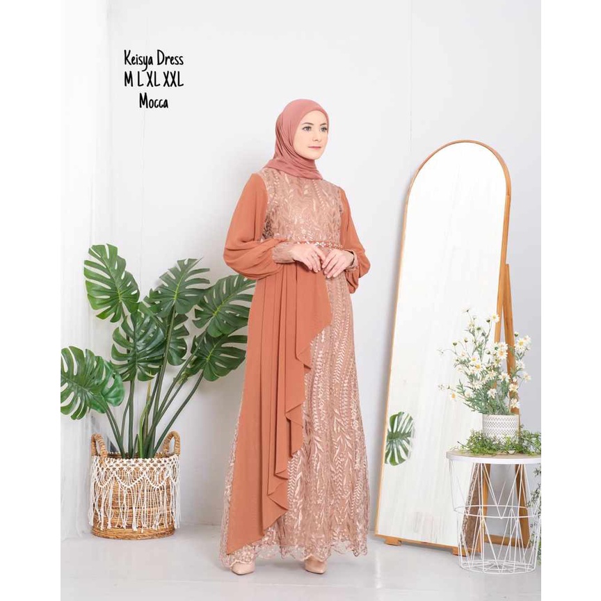 Gamis Kebaya Brukat Modern / Kebaya Dress Modern / Kebaya Kondangan / Kebaya Modern Brukat / Kebaya Kondangan Wanita Modern / Kebaya Wisuda Modern Hijab / Gamis Kebaya Modern / Dress