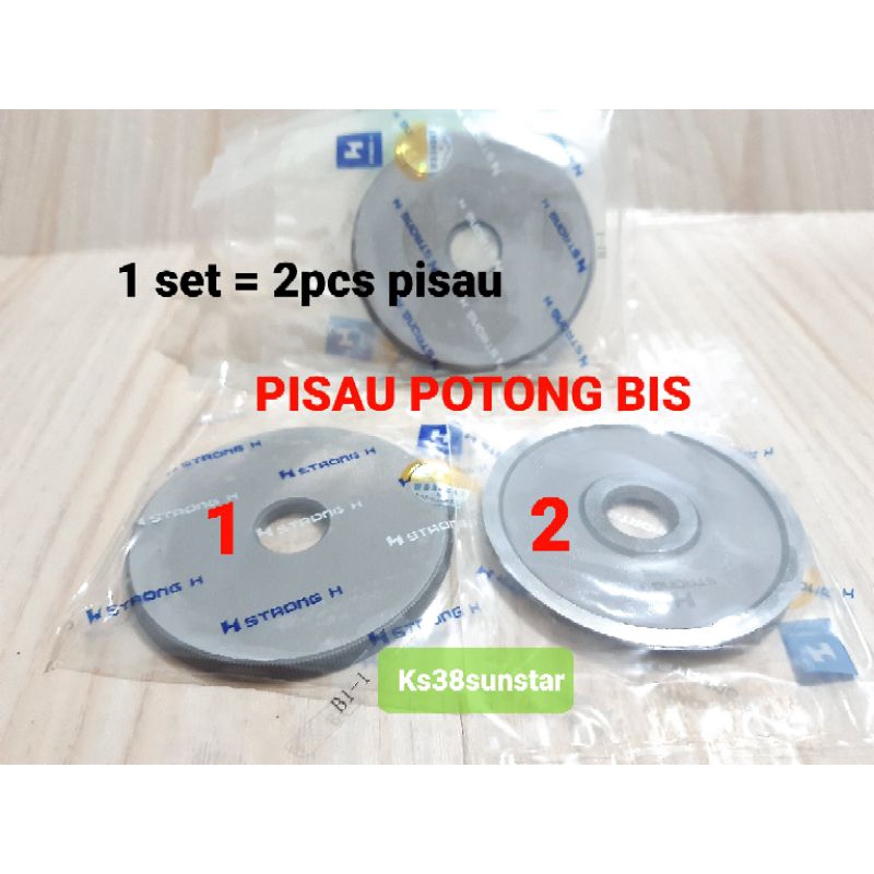 pisau mesin potong bis otomatis dino 1set= 2pcs