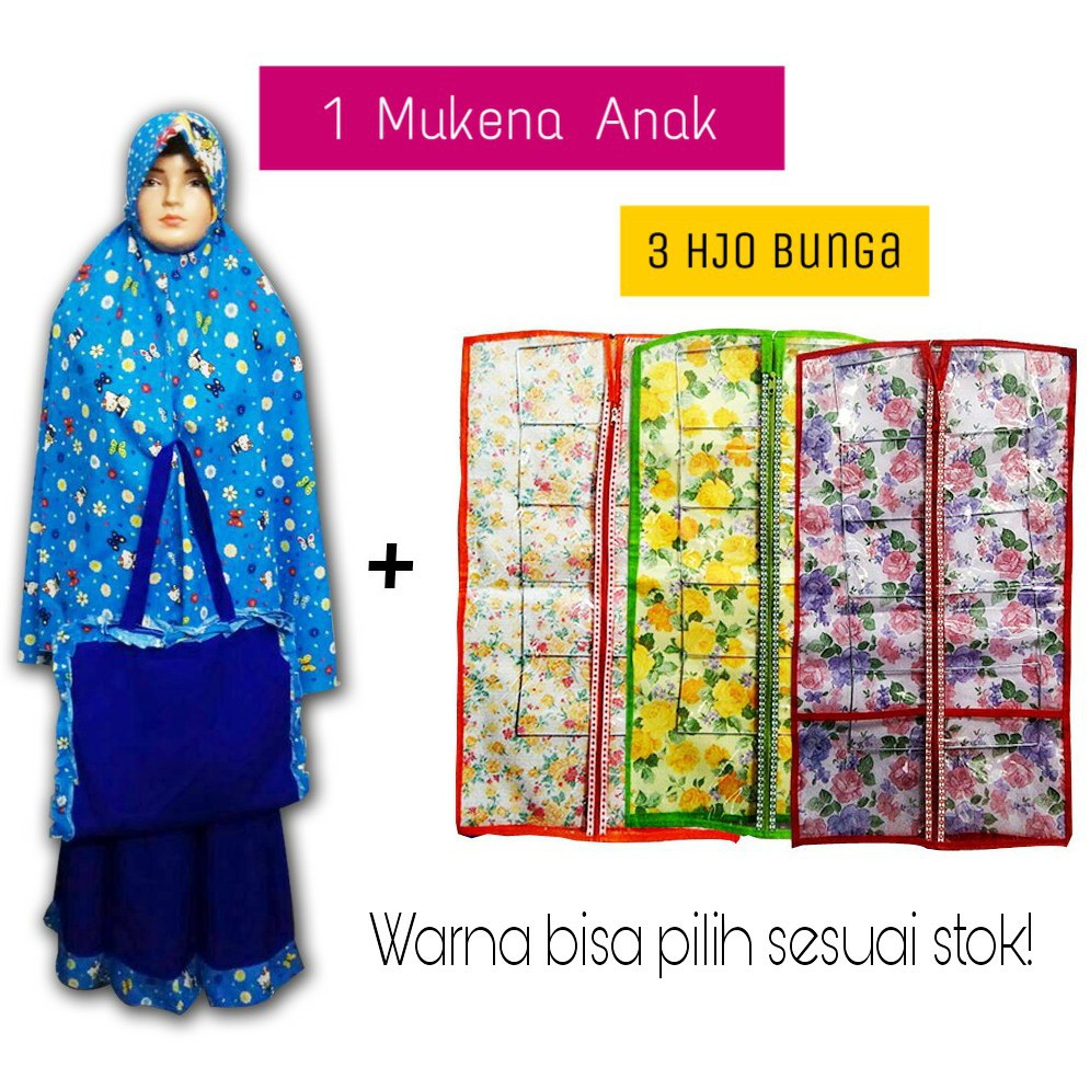 PAKET HEMAT MUKENA ANAK PROMO MURAH -ALEXAGROSIR