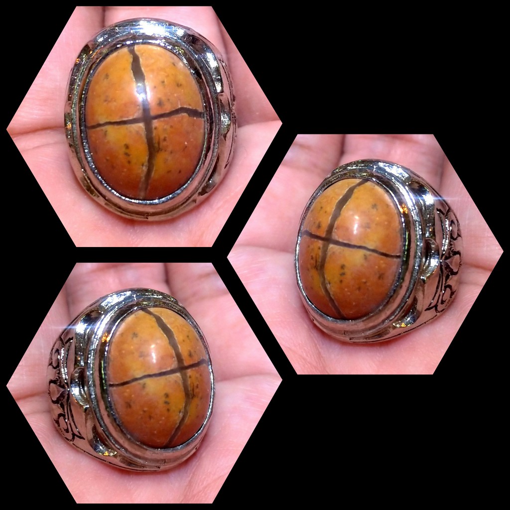 CINCIN TAPAK JALAK COKLAT ATAU HITAM