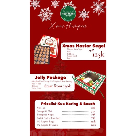 

KUE KERING NATAL | HAMPERS NATAL