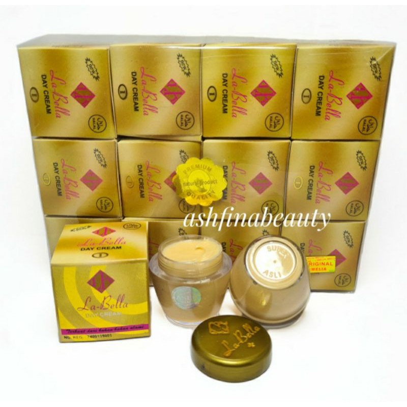 CREAM LA BELLA SIANG ORI HOLO IMELIA HARGA 1 PCS