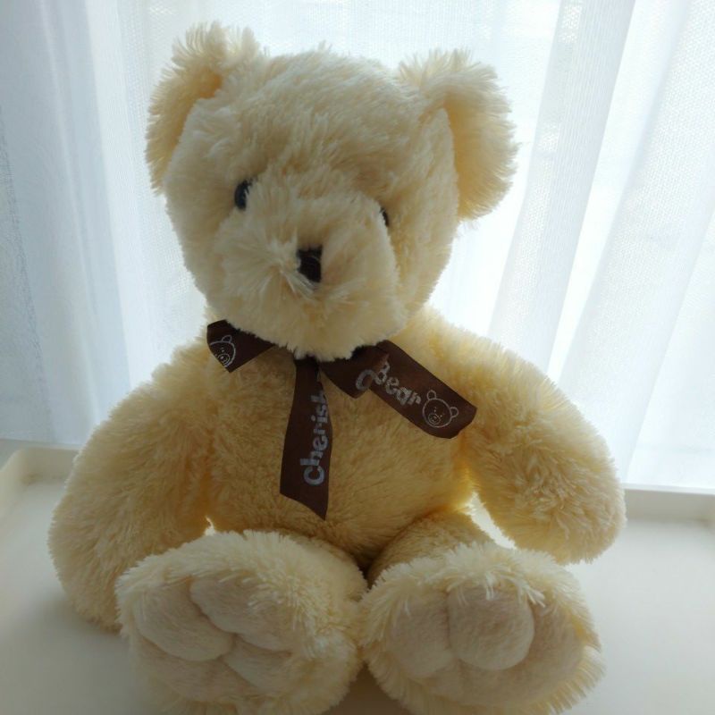 boneka teddy bear cherish bear ukuran tinggi 40 cm