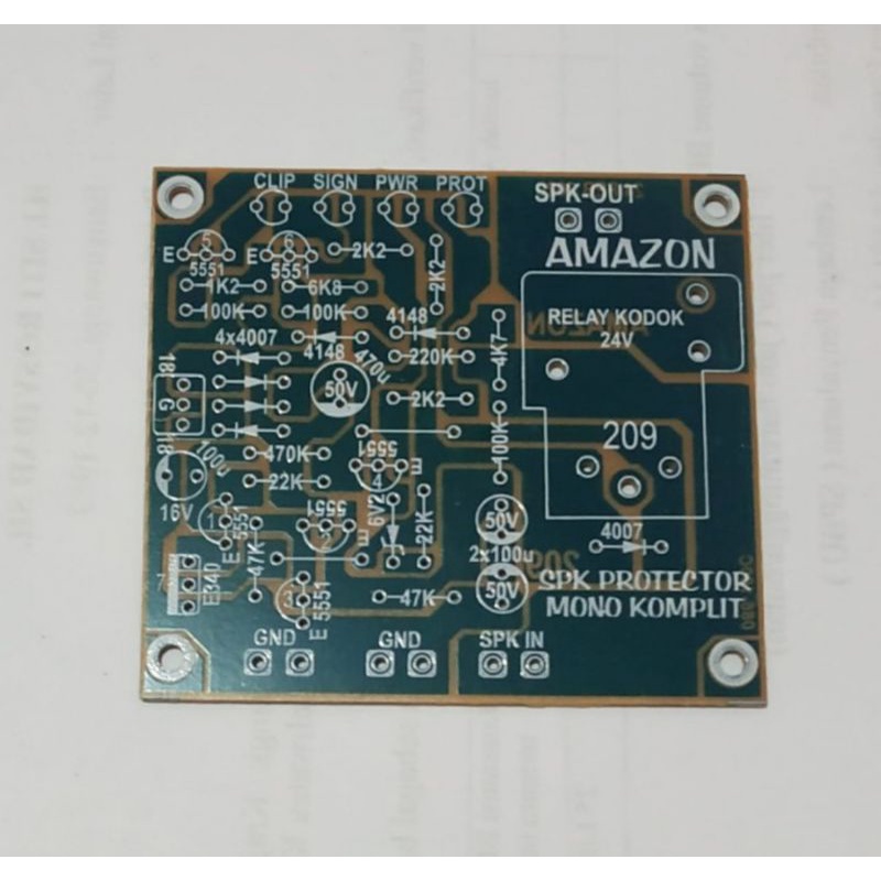 PCB Speaker Protector Plus Clip Signal Protek Amazon 209