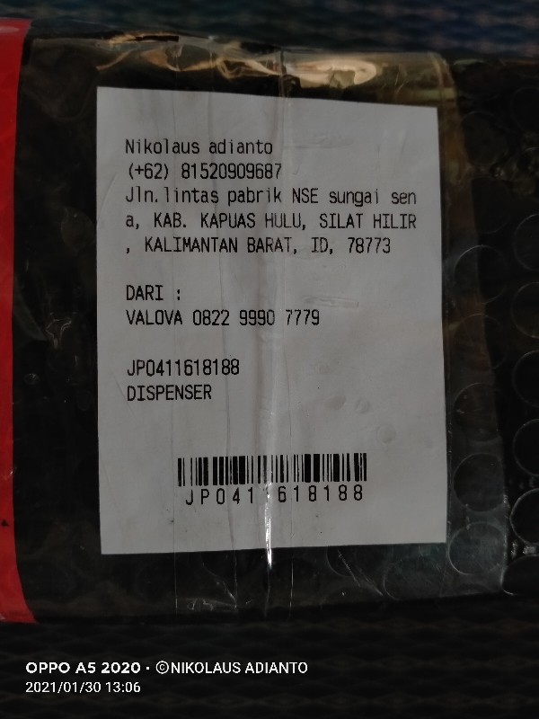 Dispenser Parfum Walet Bisa Untuk H3n1 / G3lo