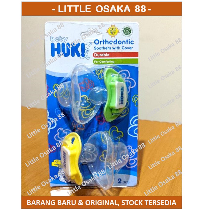 Empeng Huki Gepeng Orthodontic isi 2 pcs