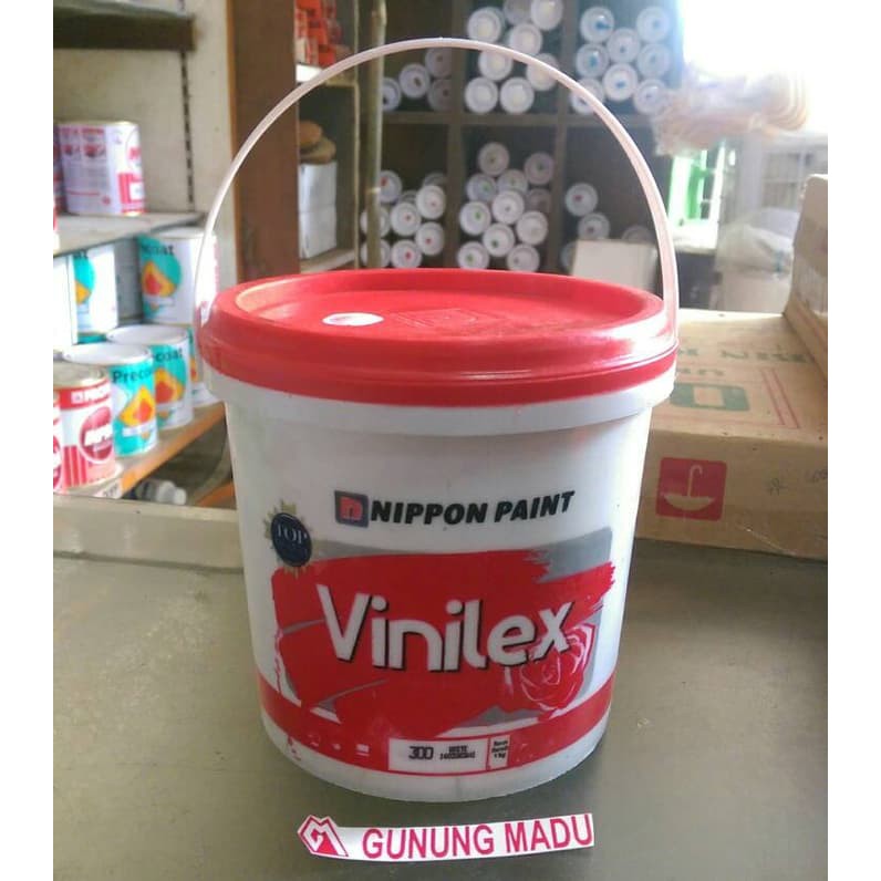 CAT TEMBOK VINILEX 1 KG WARNA PUTIH / NIPPON PAINT