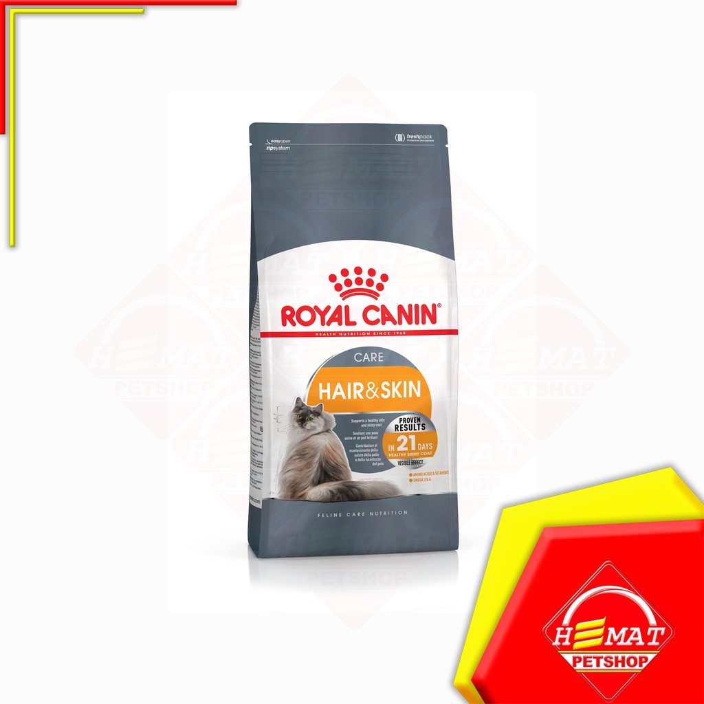 Royal Canin Hair &amp; Skin Care 400gr / Makanan Kucing Hair N Skin 400 gram