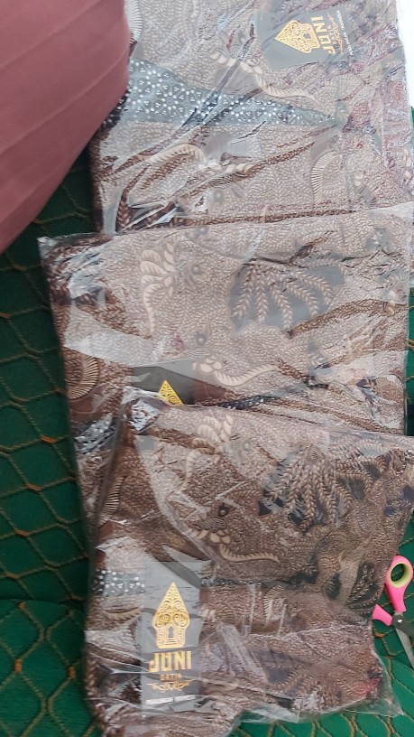 Gamis Batik Jumbo Modern Premium - Gamis Busui All Size/gamis Batik Kombinasi - Gamis Batik Terbaru