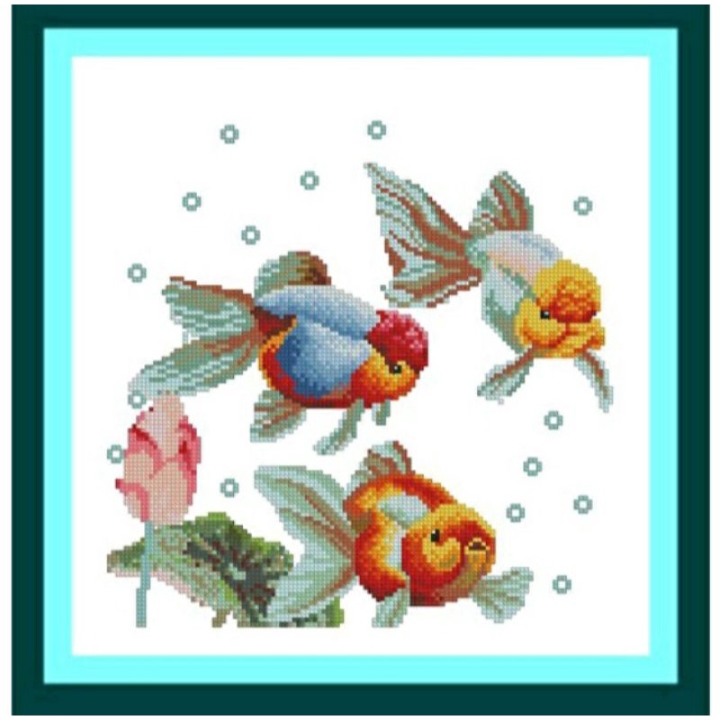 pola kristik ikan mas