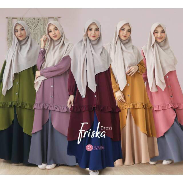 (READY STOK) FRISKA DRESS by zizara