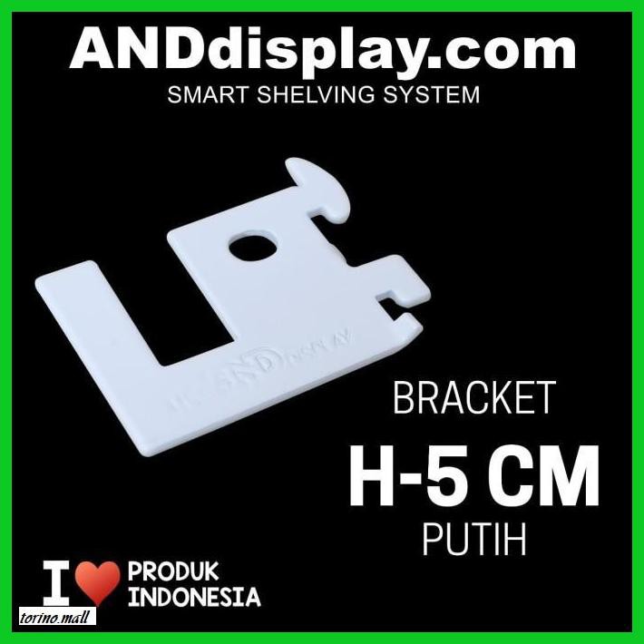 

buku-arsitek- daun bracket h 5 cm putih new breket pipa kotak -design.