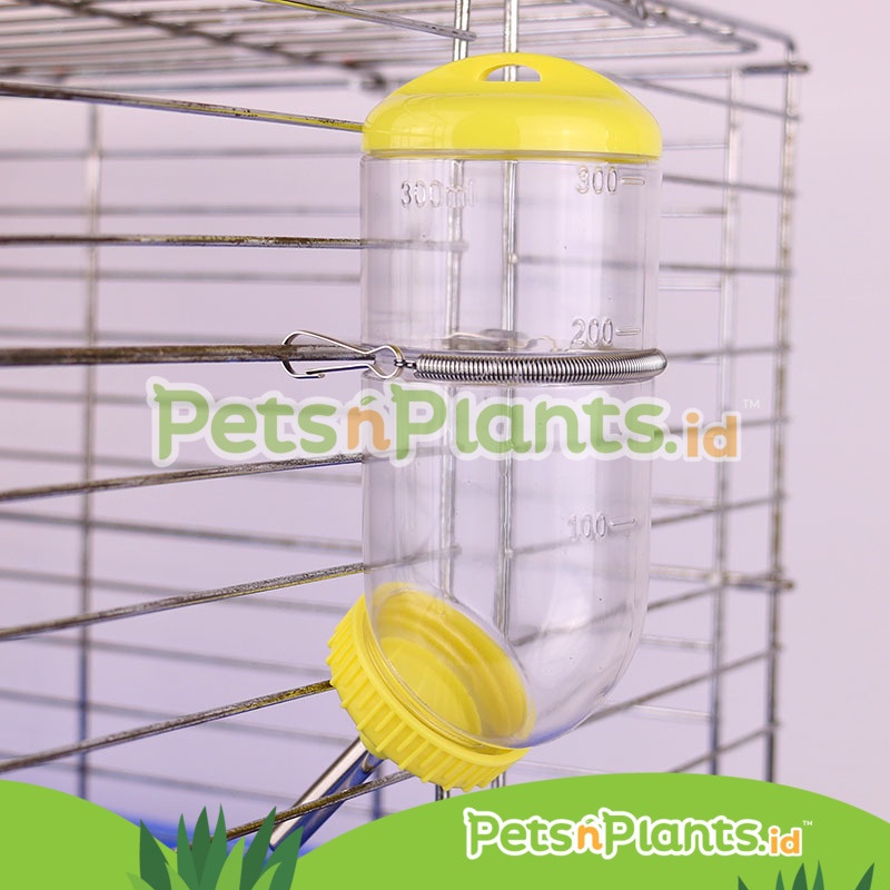 300 ML Tempat Minum Botol Hewan Gantung PET DRINKING BOTTLE Anti Bocor