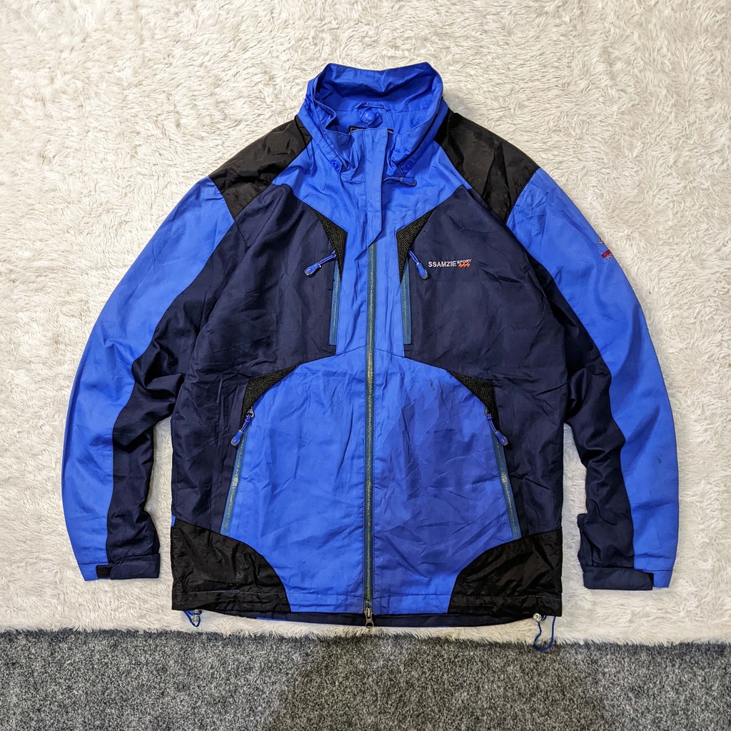 218 - Jaket Outdoor Gunung Ssamzie Sport Hiking Second Murah Bekas Original