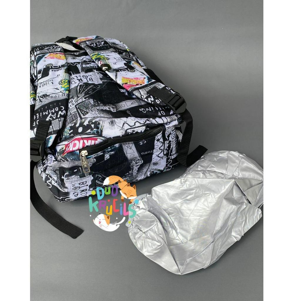 TAS SEKOLAH SD SMP SMA KULIAH ABSTRACT HITAM PUTIH