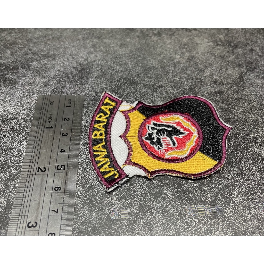 Bet Polres Jawa Barat - Badge Baju Polda Jabar Bordir