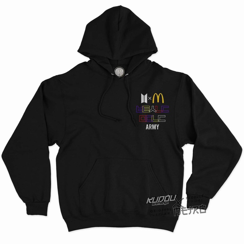 Hoodie Army MCD x BTS viral Cotton Fleece