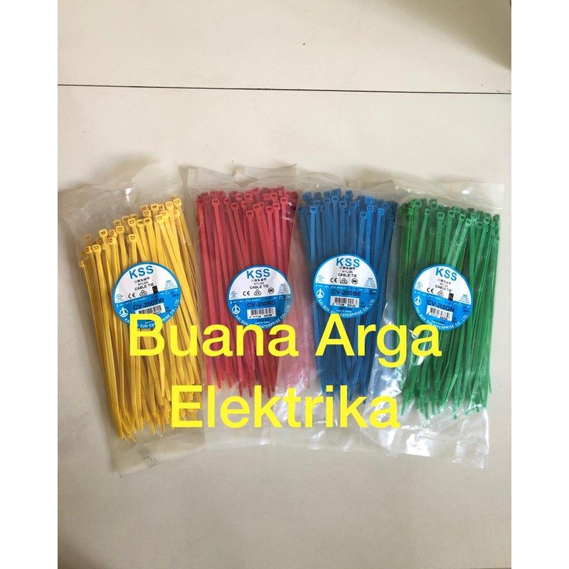 Kabel ties warna KSS CV 200/ nylon/ cable tie KSS CV 200 ORIGINAL/20cm
