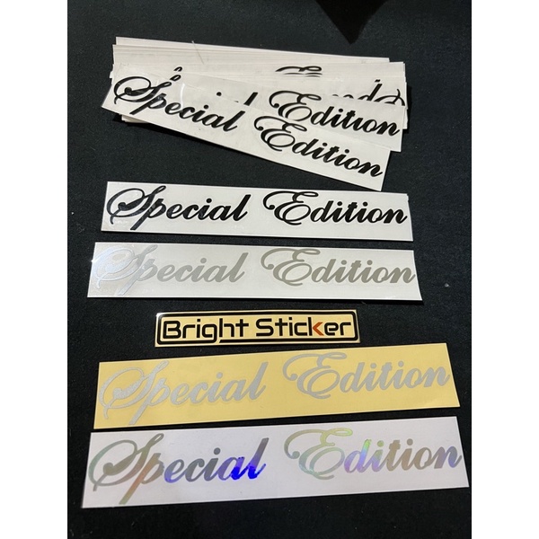 STICKER SPECIAL EDITION CUTTING