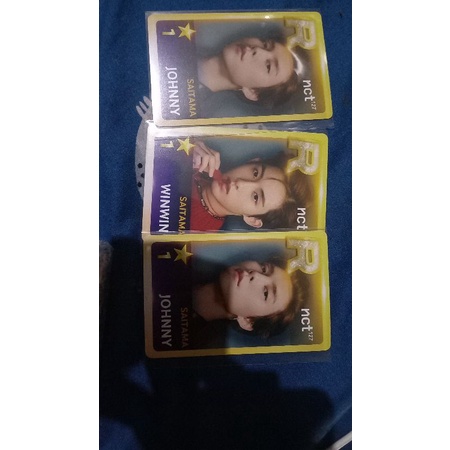 Pc NCT R Card Saitama Johnny Winwin