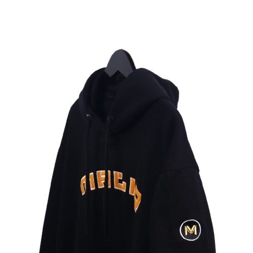 Jaket Sweater Hoodie MA APLIKASI HAND LOGO  – Black Edition Fashion Trendy Casual Pria Good Brand Qu