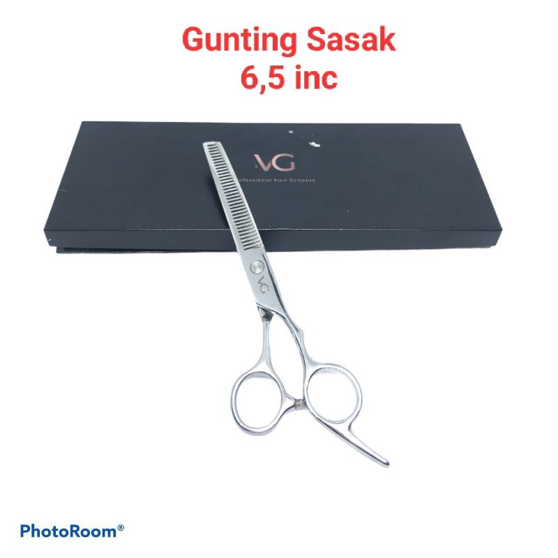 gunting sasak. gunting sasak profesional.gunting sasak vg 6,5 inc