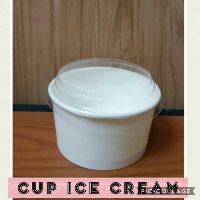 Cup Ice Cream/ Cup Es Krim + tutup murah