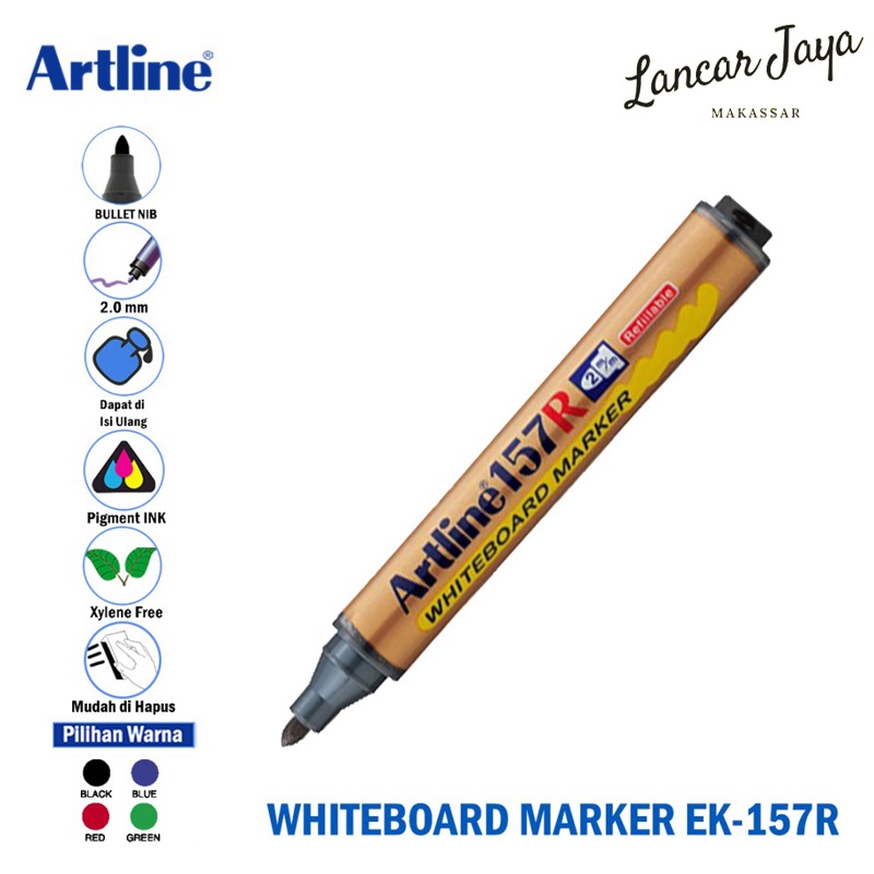 

Spidol Papan Putih Whiteboard Marker ARTLINE EK-157R