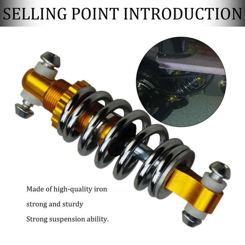 Motorcycle Rear Shock Absorber for Electric Bicycle Scooter E Bike Spring Rear Shock