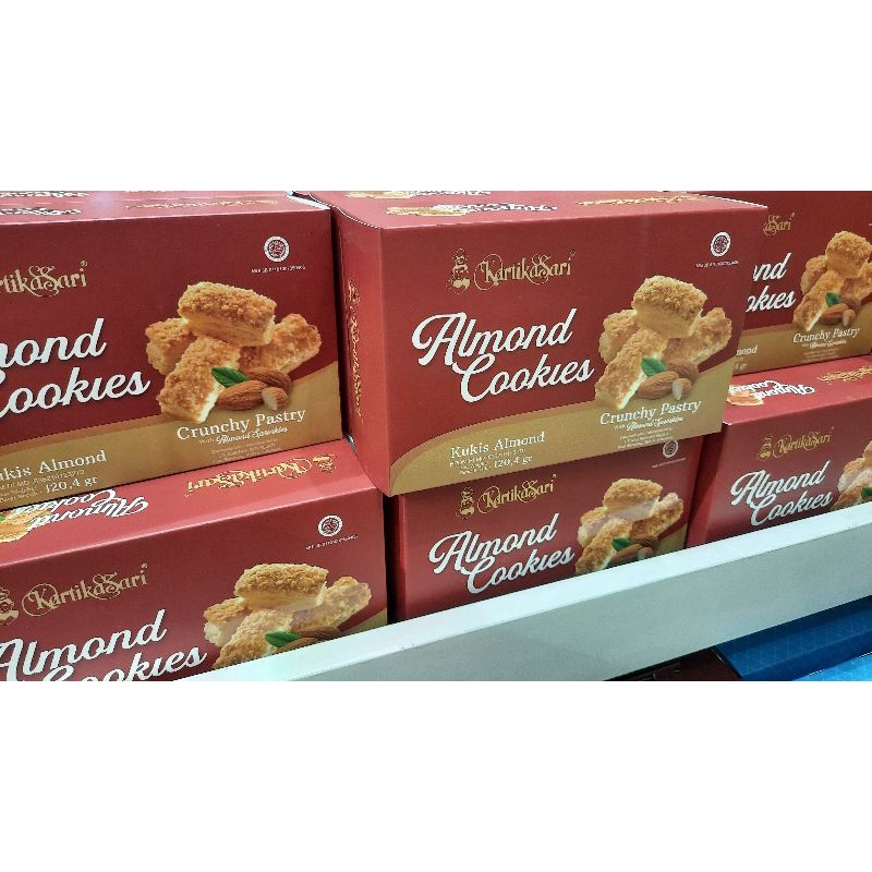 

Almond cookies kartikasari dus 120,4 gram