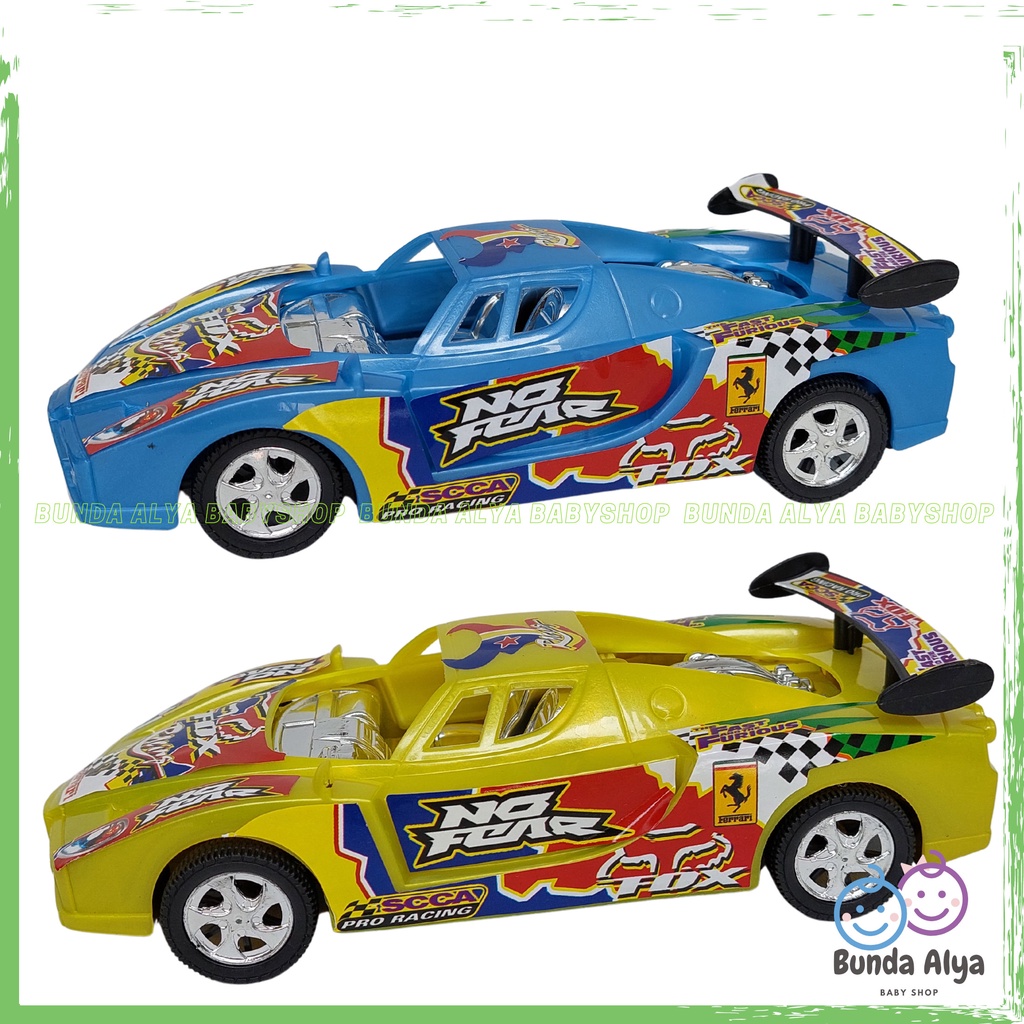 Mainan Mobil Mobilan Sport Anak Laki Pull Back - Mobil Racing Fox Mainan Anak Keren