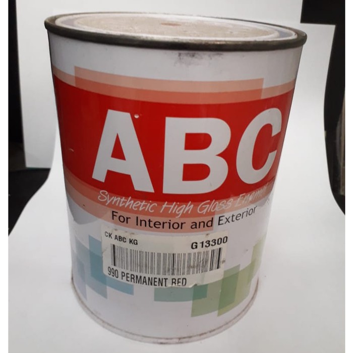 

Cat besi Merah ABC (1 kg/klg) | 33000061