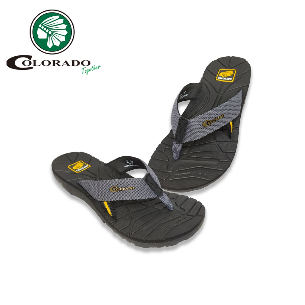 Sandal Jepit Gunung Barnett Colorado - Colorado Star 11 - Grey/Black
