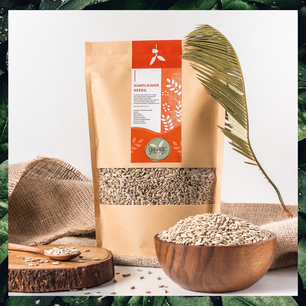 

Sunflower Seed Raw / Sunflower Seed Mentah 500 gr Premium Quality