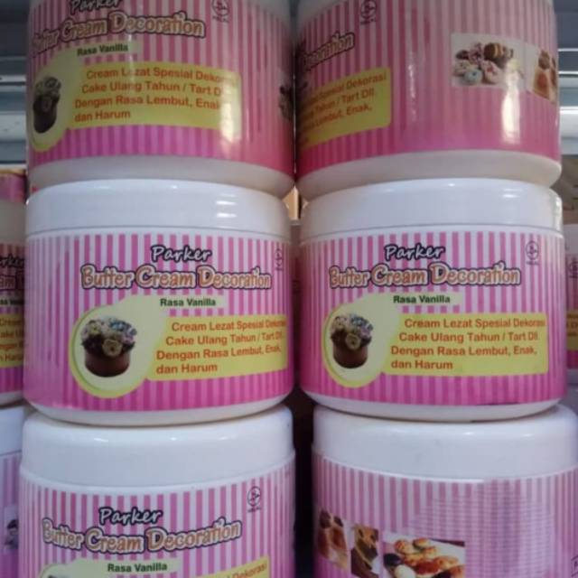 Butter cream parker 250gr