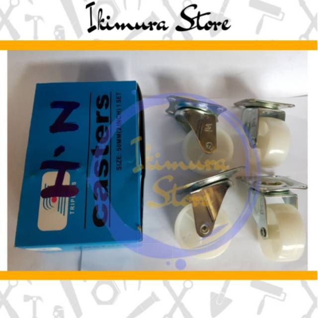 Roda Nilon Rem 2&quot; TRIPLE S (4 pcs)