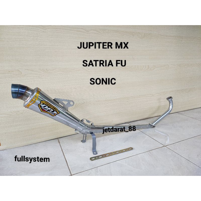 knalpot racing DPJ untuk motor JUPITER MX KARBU OLD.JUPITER MX NEW/SATRIA FU KARBU OLD.SATRIA FU INJ