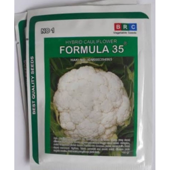 Bibit benih kembang kol FORMULA 35
