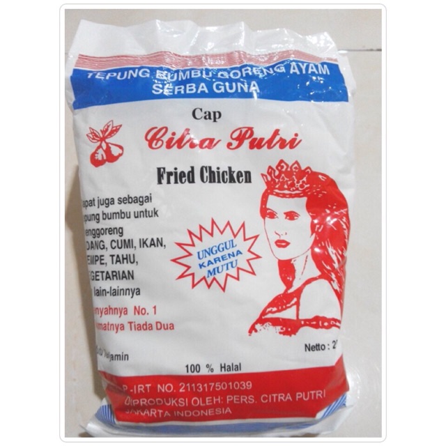

Tepung Bumbu serbaguna Cap Citra Putri