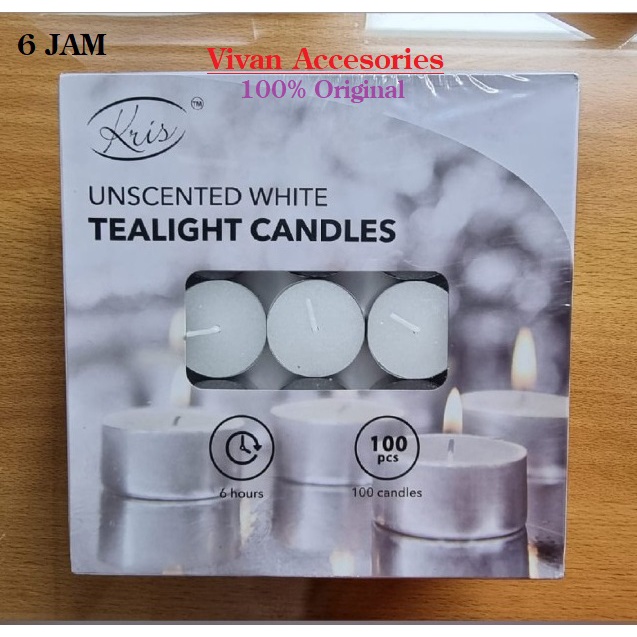 Lilin Kris Aromaterapi  / Anti Nyamuk / Tealight Candles 6 jam