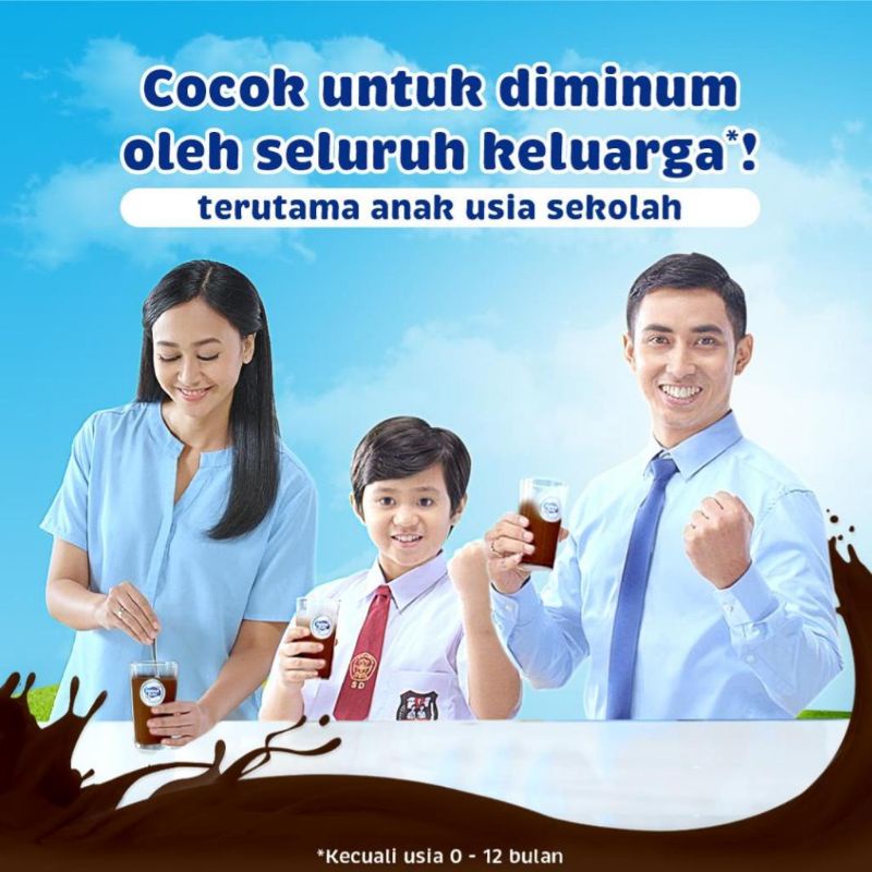 Susu Bubuk Frisian Flag KOMPLETA Vanila &amp; Coklat (Renteng 10's)