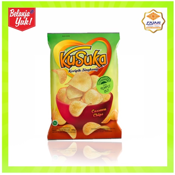 

Kusuka Keripik Singkong Rasa Rumput Laut 60 gr