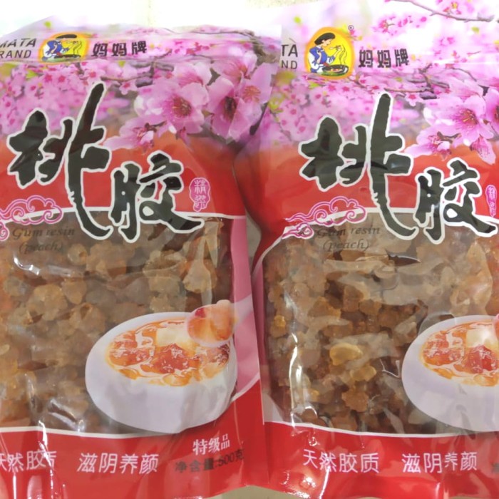 

Peach Gum Dessert Tao Jiao Healthy Collagen 500 Gram