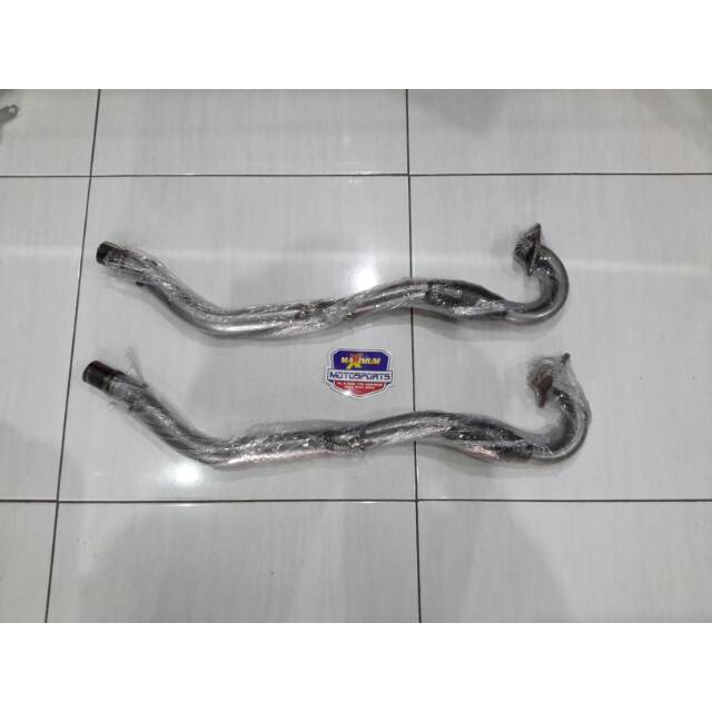 Leher knalpot klx150