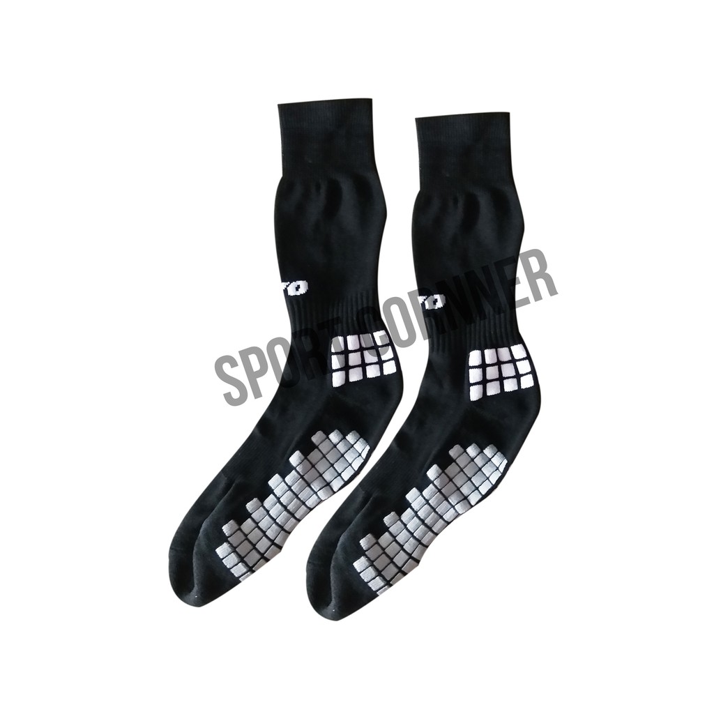 Kaos Kaki Anti Slip Futsal R9 - AVO-Hitam