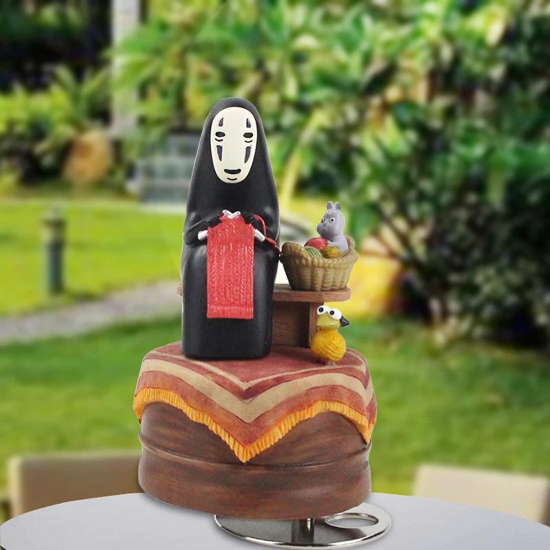 Kotak musik kaonashi/no face Spirited away music box studio ghibli