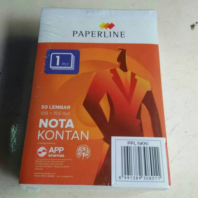 

BUKU NOTA KONTAN PAPERLINE KECIL 1 PLY