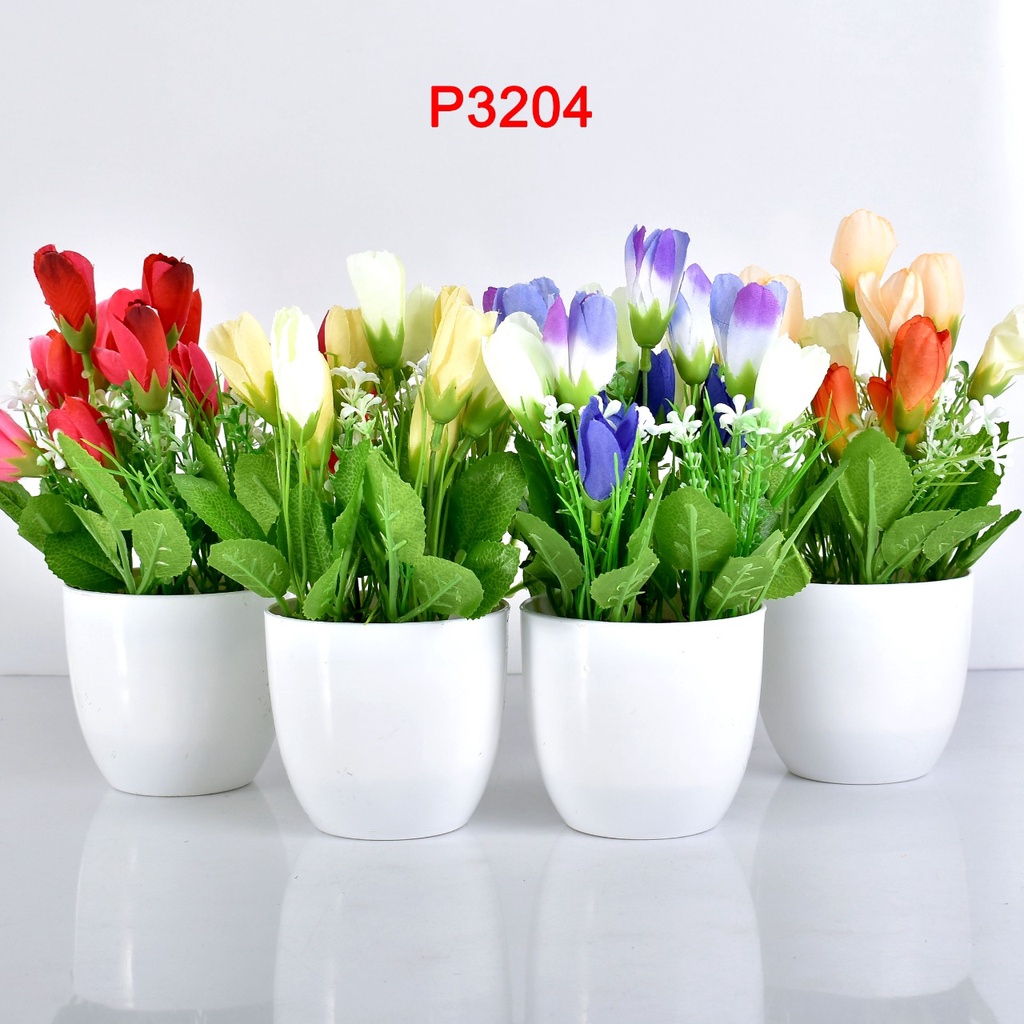 COD / TF11 P3204 ( 1 KILO  MUAT 17PCS )TANAMAN  BUNGA HIAS DEKORASI RUANGAN BUNGA PLASTIK HIAS-3