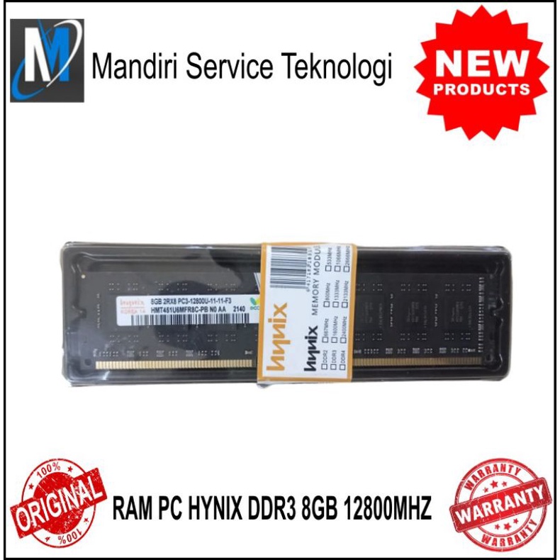RAM Hynix DDR3 8GB PC-12800