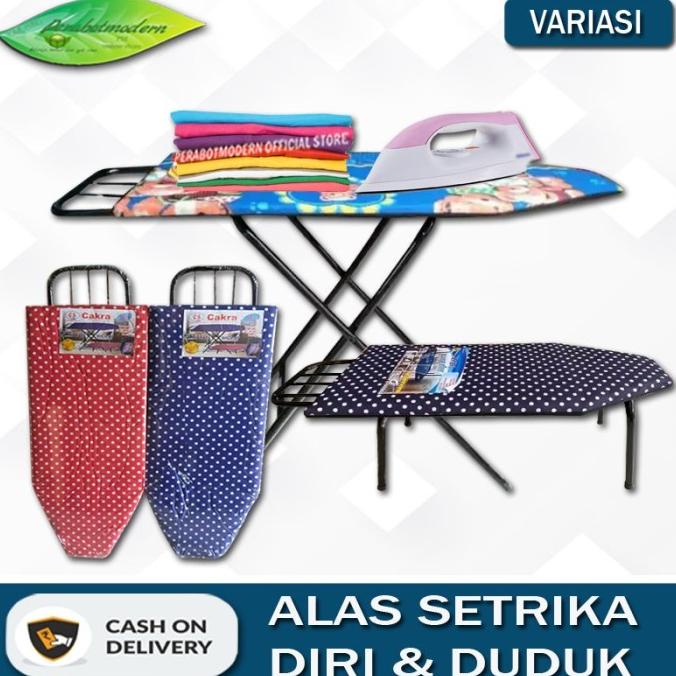 $$$$] Alas Setrika berdiri Dan Duduk / Meja Setrika Stand Lipat